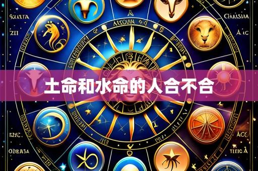 土命和水命的人合不合