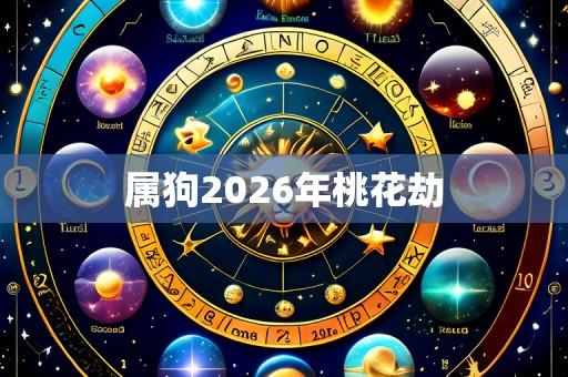 属狗2026年桃花劫
