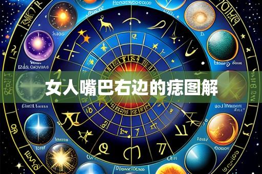 女人嘴巴右边的痣图解