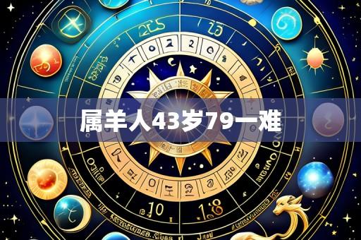 属羊人43岁79一难