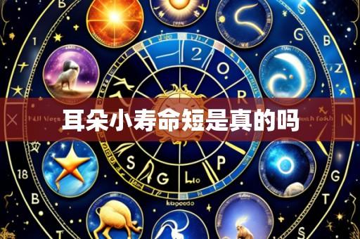 耳朵小寿命短是真的吗