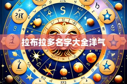 拉布拉多名字大全洋气