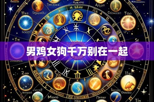 男鸡女狗千万别在一起