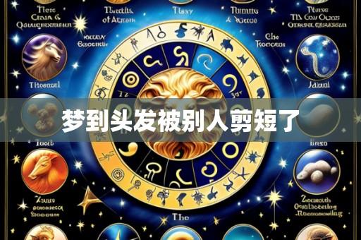 梦到头发被别人剪短了