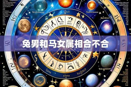 兔男和马女属相合不合