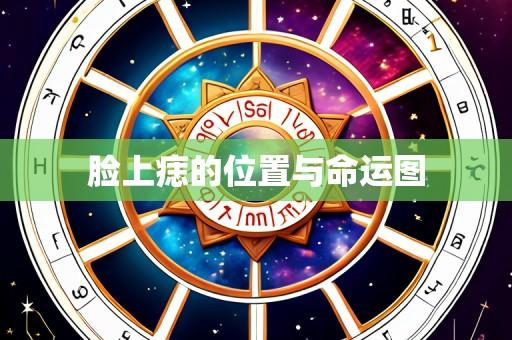 脸上痣的位置与命运图