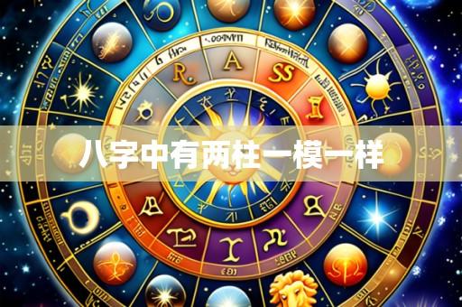 八字中有两柱一模一样