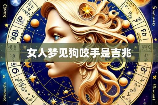 女人梦见狗咬手是吉兆