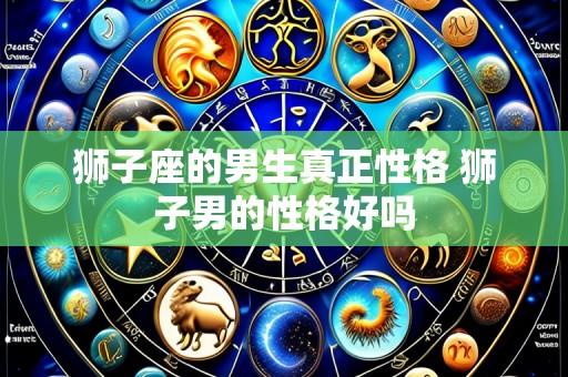 狮子座的男生真正性格 狮子男的性格好吗