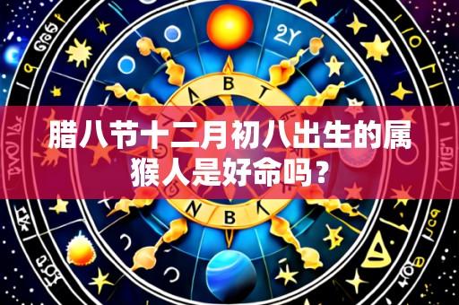 腊八节十二月初八出生的属猴人是好命吗?