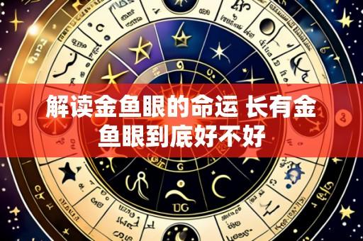 解读金鱼眼的命运 长有金鱼眼到底好不好