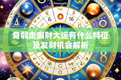 身弱走偏财大运有什么特征及发财机会解析