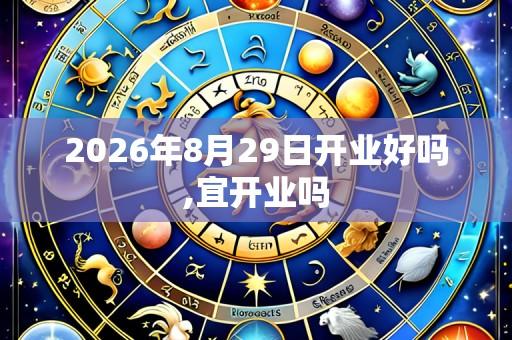 2026年8月29日开业好吗,宜开业吗