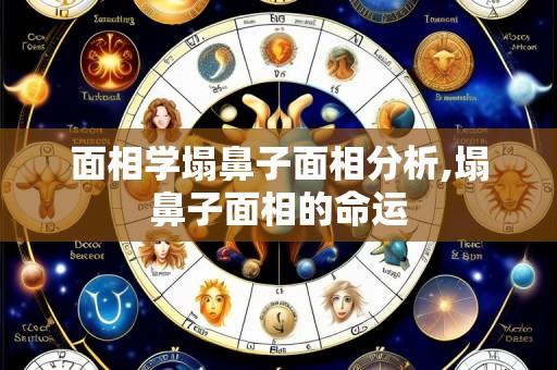 面相学塌鼻子面相分析,塌鼻子面相的命运