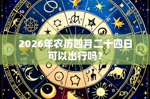 2026年农历四月二十四日可以出行吗?