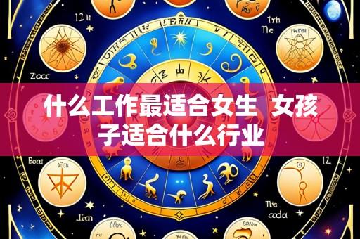 什么工作最适合女生 女孩子适合什么行业