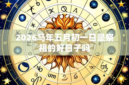 2026马年五月初一日是祭祖的好日子吗