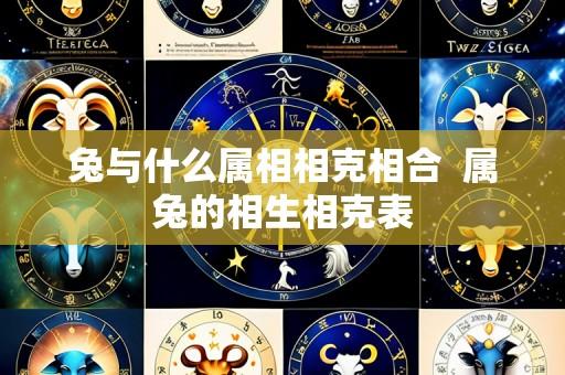兔与什么属相相克相合 属兔的相生相克表