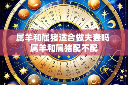 属羊和属猪适合做夫妻吗 属羊和属猪配不配