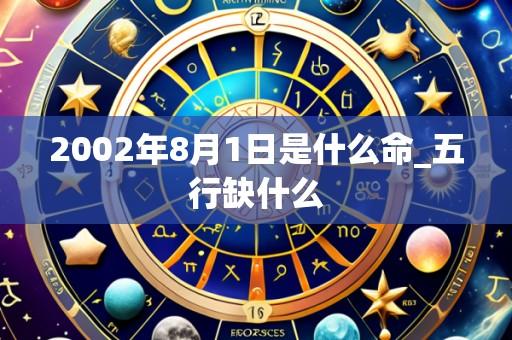 2002年8月1日是什么命_五行缺什么