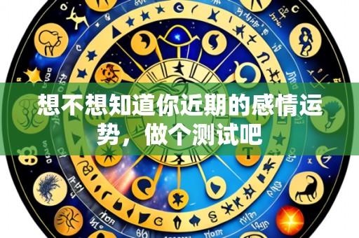 想不想知道你近期的感情运势,做个测试吧