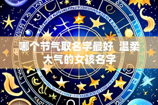哪个节气取名字最好  温柔大气的女孩名字