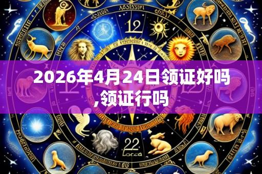 2026年4月24日领证好吗,领证行吗