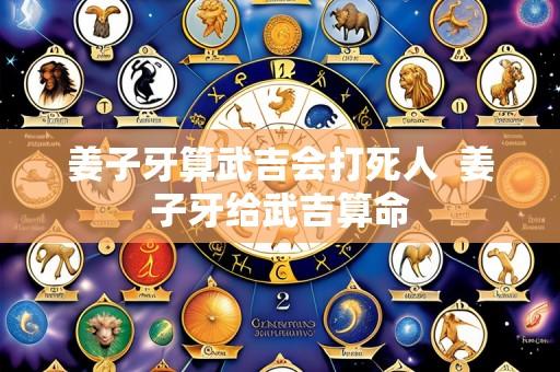 姜子牙算武吉会打死人  姜子牙给武吉算命
