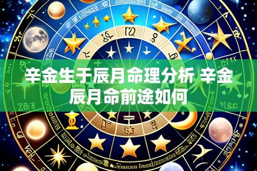 辛金生于辰月命理分析 辛金辰月命前途如何
