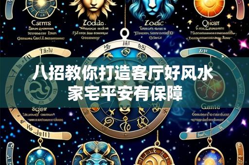 八招教你打造客厅好风水 家宅平安有保障
