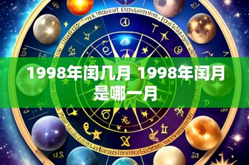 1998年闰几月 1998年闰月是哪一月