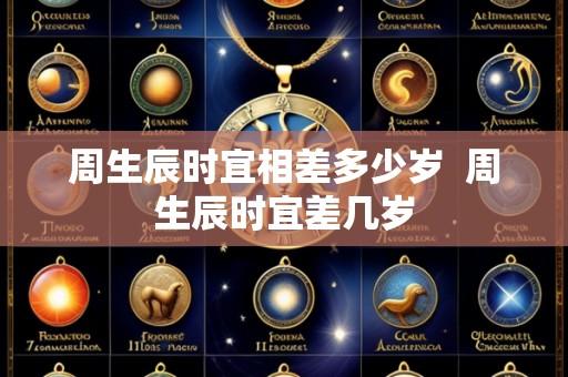 周生辰时宜相差多少岁  周生辰时宜差几岁