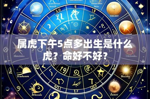 属虎下午5点多出生是什么虎?命好不好?