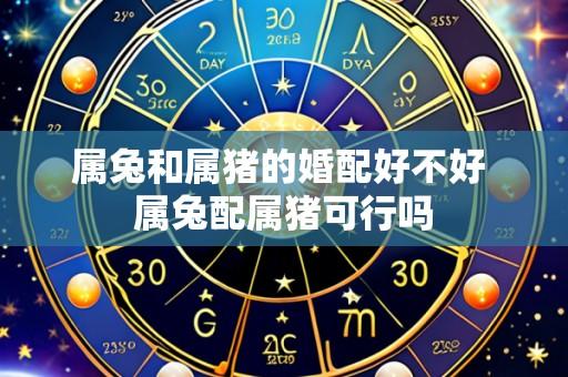 属兔和属猪的婚配好不好 属兔配属猪可行吗