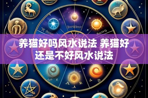 养猫好吗风水说法 养猫好还是不好风水说法