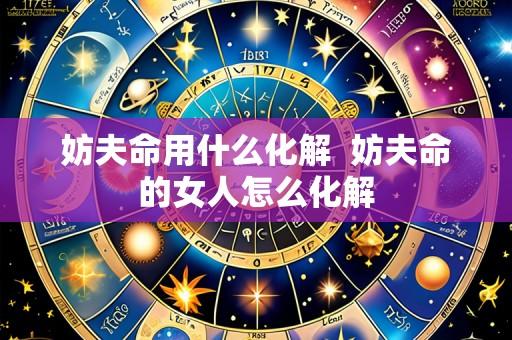 妨夫命用什么化解  妨夫命的女人怎么化解