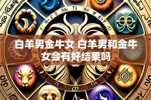 白羊男金牛女 白羊男和金牛女会有好结果吗