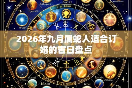2026年九月属蛇人适合订婚的吉日盘点