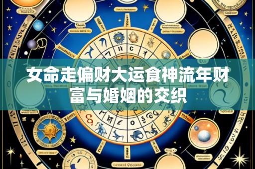 女命走偏财大运食神流年财富与婚姻的交织