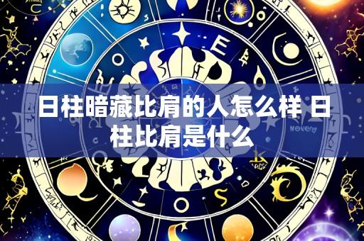 日柱暗藏比肩的人怎么样 日柱比肩是什么