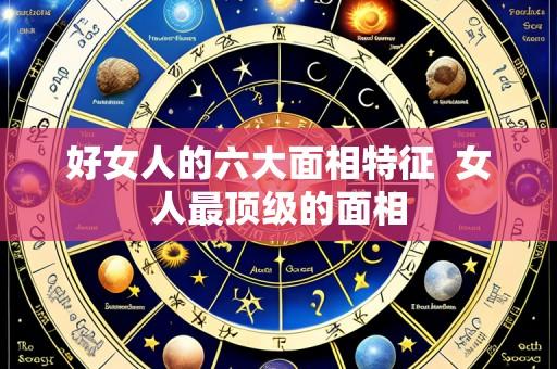 好女人的六大面相特征  女人最顶级的面相