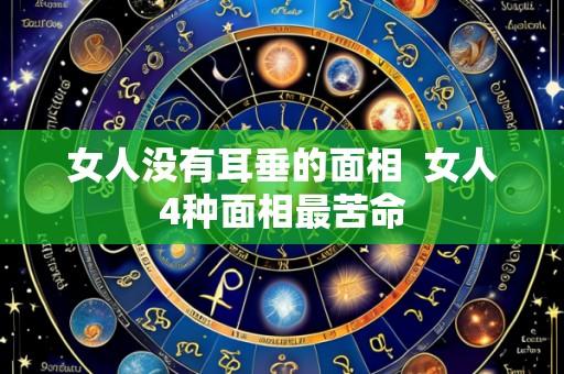 女人没有耳垂的面相 女人4种面相最苦命