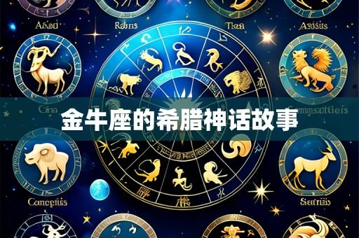 金牛座的希腊神话故事
