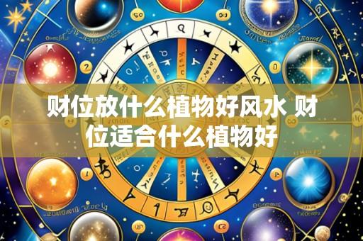 财位放什么植物好风水 财位适合什么植物好