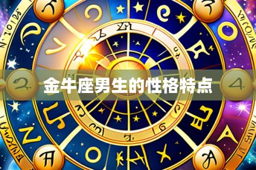 金牛座男生的性格特点