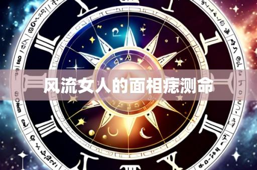 风流女人的面相痣测命