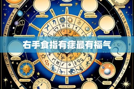 右手食指有痣最有福气