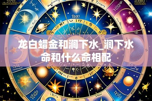 龙白蜡金和涧下水_涧下水命和什么命相配