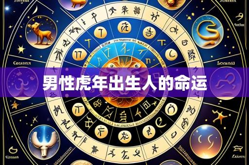 男性虎年出生人的命运