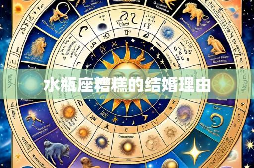 水瓶座糟糕的结婚理由